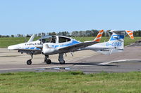 G-COBS @ EGSH - Just landed at Norwich. - by Graham Reeve