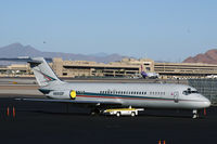 N880DP @ KPHX - Used for a few years by the Detroit Pistons as their team plane. It is apparently stored now. The team was in Phoenix and lost to the Suns 104-86 the day before this picture was taken. - by Dave Turpie