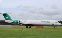 YR-FZA @ EGPH - Fokker 100