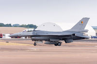 FA-129 @ EGVA - General Dynamics F-16AM FA129 2 Wing Belgian AF, Fairford 16/7/18 - by Grahame Wills