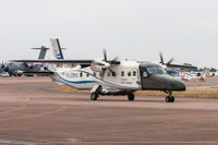 D-CNEU @ EGVA - Dornier Do228NG D-CNEU RUAG, Fairford 16/7/18 - by Grahame Wills