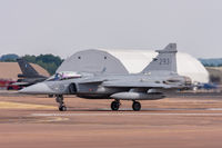 39293 @ EGVA - Saab JAS-39C 39293/293 F7 Swedish AF, Fairford 16/7/18 - by Grahame Wills