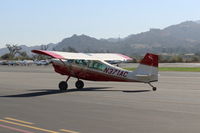 N371AC @ SZP - 2002 American Champion 8GCBC SCOUT, Lycoming O-360 180 Hp, taxi back - by Doug Robertson
