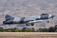N328AX @ KBOI - Landing RWY 10R. - by Gerald Howard
