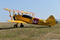 D-EMFL @ EDRV - Boeing  A75N1 Stearman PT-17 Kaydet - Private - 75-4695 - D-EMFL - 02.09.0218 - EDRV - by Ralf Winter
