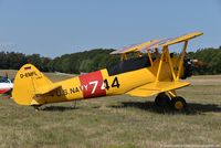 D-EMFL @ EDRV - Boeing  A75N1 Stearman PT-17 Kaydet - Private - 75-4695 - D-EMFL - 02.09.0218 - EDRV - by Ralf Winter