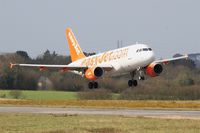 G-EZAV @ LFRB - Airbus A319-111, Landing rwy 07R, Brest-Bretagne Airport (LFRB-BES) - by Yves-Q