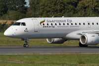 LZ-VAR @ LFRB - Embraer 190AR, Taxiing rwy 07R, Brest-Guipavas Airport (LFRB-BES) - by Yves-Q