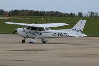 G-VOUS @ EGSH - Departing Saxon ramp at Norwich - by S