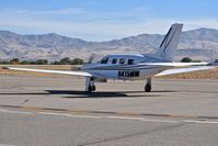 N419MM @ KBOI - Taxiing to RWY 10R. - by Gerald Howard