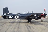 162635 @ KBOI - Parked on the north GA ramp.   Strike Fighter Weapons School (SFWSL), NAS Oceana, Virginia Beach, VA, - by Gerald Howard