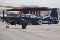 162635 @ KBOI - Parked on the north GA ramp.   Strike Fighter Weapons School (SFWSL), NAS Oceana, Virginia Beach, VA, - by Gerald Howard