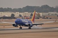N7866A @ KBOI - Landing RWY 10L. - by Gerald Howard