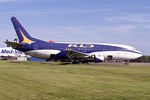 N389DF @ EGBP - With Air Salvage International for parting out at Cotswold Airport  Kemble , UK