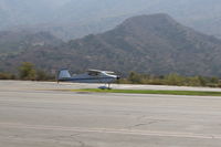N9168Q @ SZP - 2001 Konicek WITTMAN TAILWIND W-10, Lycoming O-320, landing Rwy 22 - by Doug Robertson