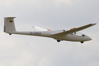 D-3462 @ EBBT - Landing at Brasschaat.