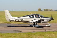 N258HP @ EGSH - Leaving Norwich. - by keithnewsome