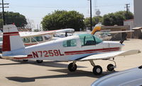 N7259L @ CMA - 1972 American Aviation AA-1A TRAINER, Lycoming O-235 108 Hp - by Doug Robertson