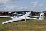 D6128 @ EDRV - Schleicher ASK-21 at the 2018 Flugplatzfest Wershofen - by Ingo Warnecke