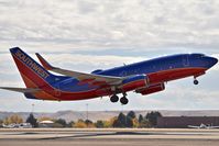 N7814B @ KBOI - Departing RWY 28R.