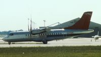 N425MQ @ OKC - REWORK AT AAR, OKLAHOMA CITY - by afcrna