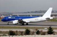 EC-KIK @ LEMD - Air Comet A320 still wearing Air Moldova livery. - by FerryPNL