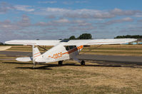 G-CDCS @ EGBR - Piper PA-12 Super Cruiser G-CDCS, Breighton 22/7/18 - by Grahame Wills