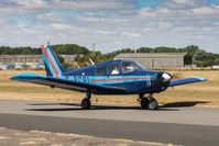 G-BCGI @ EGBR - Piper PA-28 Cherokee 140 G-BCGI, Breighton 22/7/18 - by Grahame Wills