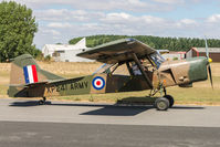 G-CEHR @ EGBR - Auster AOP9 XP241 (G-CEHR), Breighton 22/7/18 - by Grahame Wills