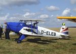 D-ELEB @ EDRV - CASA 1.131E (Bücker Bü 131 Jungmann) at the 2018 Flugplatzfest Wershofen