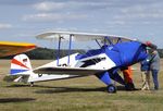 D-ELEB @ EDRV - CASA 1.131E (Bücker Bü 131 Jungmann) at the 2018 Flugplatzfest Wershofen