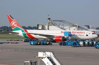 5Y-KQZ @ EHAM - Kenya B763 at the gate in AMS - by FerryPNL
