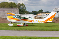 G-BRDO @ EGBR - Cessna 177B G-BRDO Cardinal Aviation, Breighton 23/9/18 - by Grahame Wills