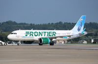 N334FR @ KMDT - Airbus A320-251N