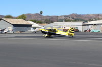 N5503H @ SZP - 1978 Bellanca 8KCAB SUPER DECATHLON, Lycoming AEIO-360 180 Hp, takeoff roll Rwy 22 - by Doug Robertson