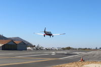 N4786H @ SZP - 1979 Mooney M20J 201, Lycoming IO-360 A&C 200 Hp, on final Rwy 22 - by Doug Robertson