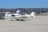 N109DM @ CMA - 1997 VANs RV-6A, Lycoming O-320, the A version has a nose gear vice tail gear. I have flown a RV-6, but not a RV-6A. - by Doug Robertson