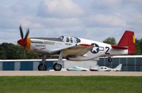 N61429 @ KOSH - North American P-51C - by Mark Pasqualino