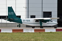 OY-CKS @ EGSH - Parked at Norwich. - by Graham Reeve