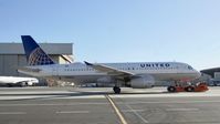 N444UA @ KSFO - Off to work. SFO 2018. - by Clayton Eddy