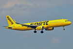 N674NK @ KMCO - On short final r/w 18R