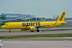 N683NK @ KMCO - Taxiing in after arrival