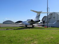 VP-CJR @ NZAA - on convair apron - by magnaman
