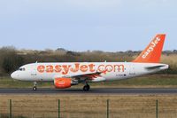 G-EZAV @ LFRB - Airbus A319-111, Taxiing rwy 07R, Brest-Bretagne Airport (LFRB-BES) - by Yves-Q