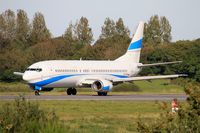 LZ-CGW @ LFRB - Boeing 737-46J, Ready to take off rwy 25L, Brest-Bretagne airport (LFRB-BES) - by Yves-Q
