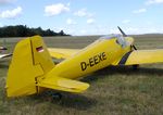 D-EEXE @ EDRV - Heliopolis Gomhouria Mk6 (reengined post war Bücker Bü 181 Bestmann) at the 2018 Flugplatzfest Wershofen