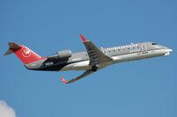 N8588D @ KDTW - NWA AIrlink CL200 - by FerryPNL