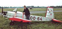 OO-64 @ EBGT - Mr.Pol Verplancke posing in front of his creation - by joannes van mierlo