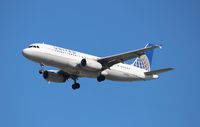 N408UA @ KORD - Airbus A320-232