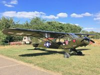 N7238X - Went flying in this with my son today! Brilliant, real seat of the pants stuff!
Currently resides at a small, private airstrip near Melton Mowbray. - by Michael Dearden
